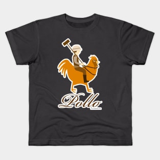 Funny Pollo Parody Fashion Chicken Design Kids T-Shirt